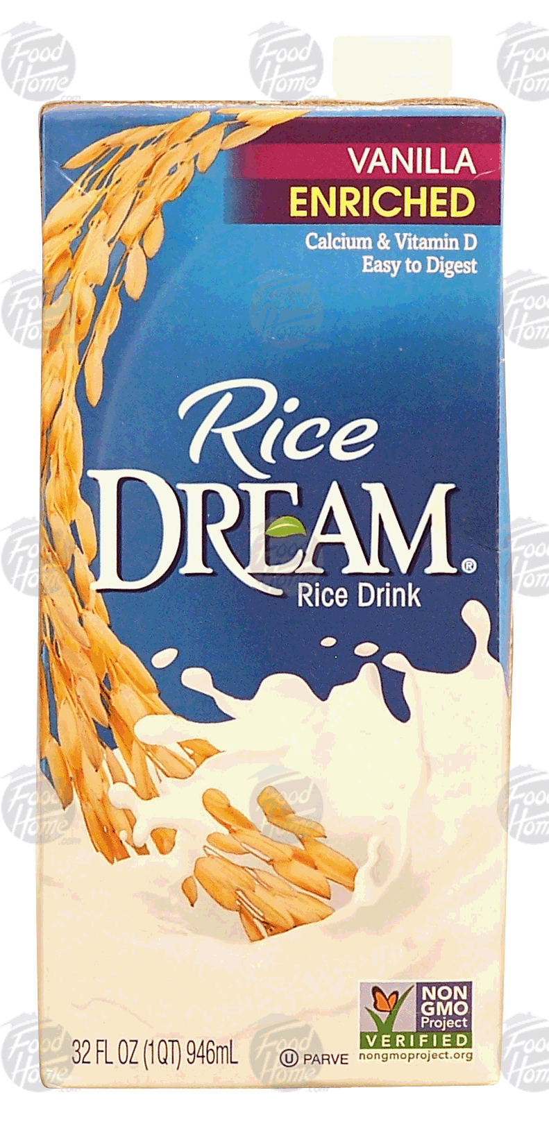 Rice Dream  vanilla enriched rice beverage Full-Size Picture